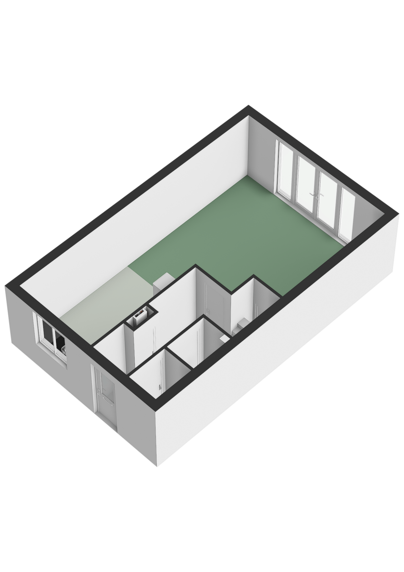 Begane grond - 3D